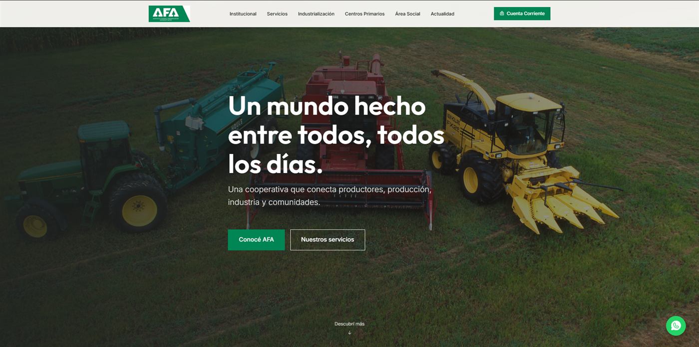 Sitio web AFA — versión nueva